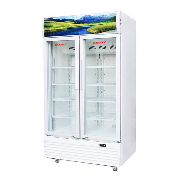 Tủ mát Sanaky VH-1209HP 2 cánh mở, dung tích 1200 lít, giàn lạnh đồng